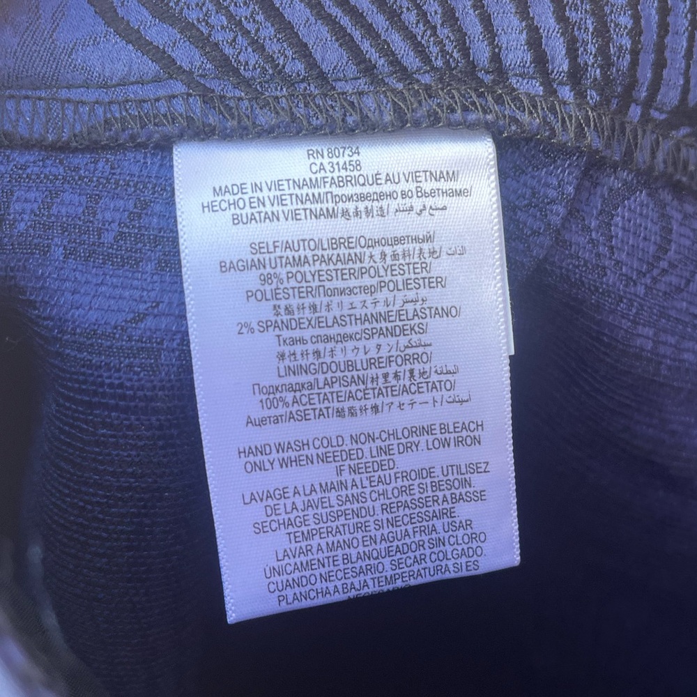 BCBGENERATION | Indigo Patterned Wide-Leg Cropped… - image 6